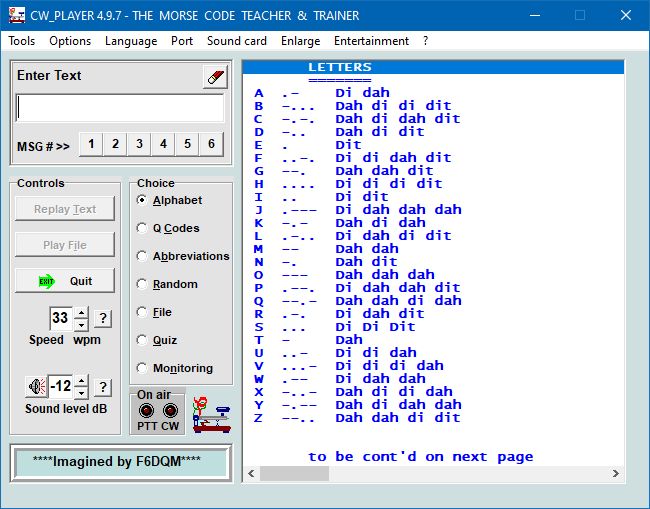 cw decoder xp software